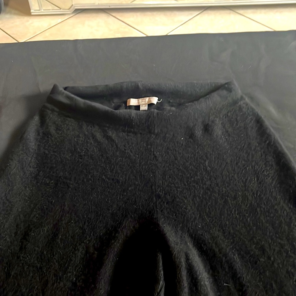 Black cashmere pants by niemen marcus